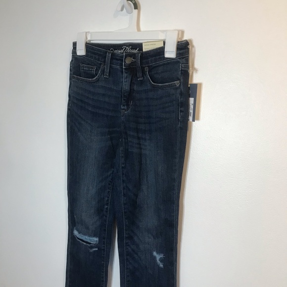 NEW Universal Thread High Rise Straight Crop Jeans - Picture 5 of 9